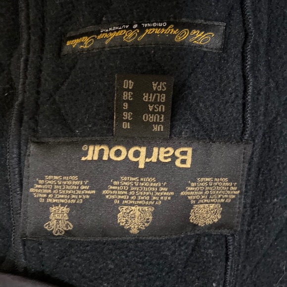 Barbour quilted beadnell jacket with plaid details and lined. - Picture 4 of 4